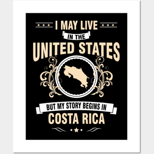 My story begins in Costa Rica. Posters and Art